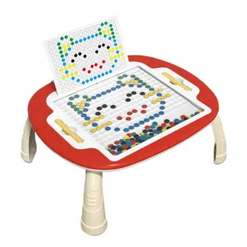 Магнитна Дъска За Рисуване За Деца Magnetic Dot Art Montessori Дошкольные Забавни Играчки Образователна Дъска За Драскулки Голяма Магнитна Точка