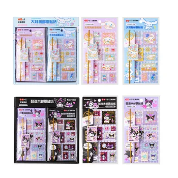 Марки с изображения на Sanrio Family Kuromi Cinnamoroll Изискан референтен Етикети за топъл печат