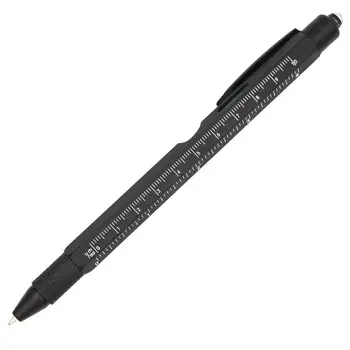 Многофункционална Химикалка Химикалка 9 В 1 С Модерен Ръчен Инструмент Измерва Техническа Линия, Отвертка, Стилус Със Сензорен Екран, Алкохол, Нивото На