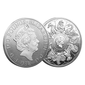 Монети на Кралица Елизабет, ретро Възпоменателна монета на Кралица Елизабет, Медальон, Монети на британската кралица Елизабет II, Спомен За