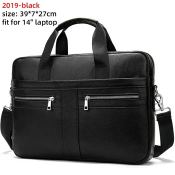 Мъжки портфейл, чанта, мъжка кожена чанта за лаптоп, мъжки офис преносими чанта през рамо, мъжки бизнес чанти 8523