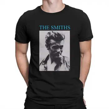 Мъжки тениски, Британски рок групи на 80-те години, на Новост, Памучен тениска С къс ръкав, Тениска на The Smiths, Върхове с кръгло деколте 4XL 5XL