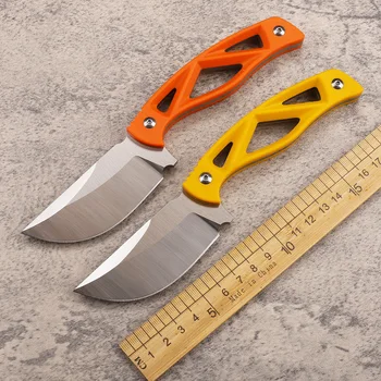 Нов нож с фиксирано острие 9cr18mov за спасяване на открито, на къмпинг, лов, тактически нож за оцеляване EDC