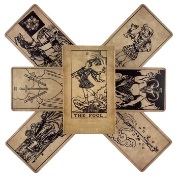 Нова Колода Карти Таро На Райдър Oracle Преводачи Визии Divination Издание На Традиционните Игри На Маса За Гадаене