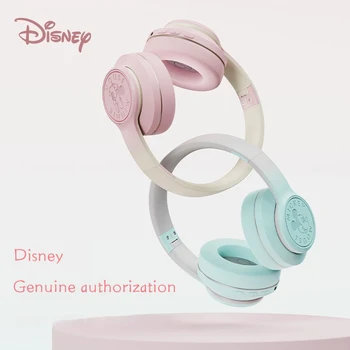 Нови Bluetooth слушалки от серията Disney D13 със седалище убором, безжични Bluetooth слушалки с шумопотискане Сладък Мики, сверхдальние Bluetooth слушалки