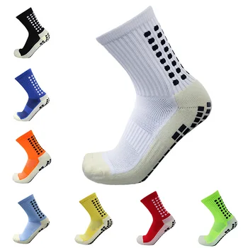 Нови спортни мини футболни чорапи памучни мъжки футболни чорапи calcetas antideslizantes de futbol