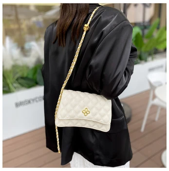 Ново записване, модни дамски малка чанта през рамо, чанта-месинджър от изкуствена кожа, чанта с цип, в чантата