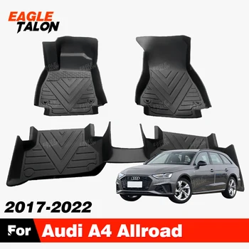 Обичай автомобилен тампон от TPE за Audi A4 Allroad 2017-2022 21 20 19 18 Пълен комплект килими Аксесоари за защита на интериора и резервни Части