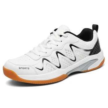 Обувки за тенис за мъже и жени, Улични женски Професионални волейболни маратонки, Пролетно-есенна мъжки обувки за бадминтон, Голям размер