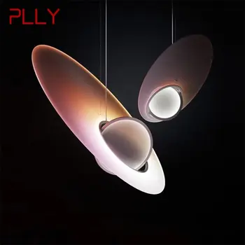 Окачен лампа PLLY Nordic с модерен led креативен дизайн във формата на Галактиката, декоративен за дома, хол, спалня