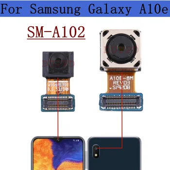 Оригинална Предна Камера за Обратно виждане За Samsung Galaxy A10e A102U A102N A102W Selfie Малък Модул от Предната на Задната Основната Камера Flex Spare