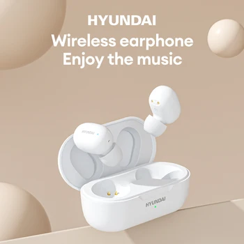 Оригинални Слушалки HYUNDAI HY-T16 Gaming TWS Wireless Bluetooth 5.3 HIFI Sound Слушалки С Ниска Латентност И Дълъг Режим на изчакване Нови Слушалки