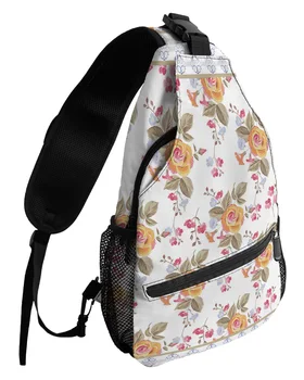 Отличителни чанти Leaf Line с флорални растение за жени и мъже, водоустойчиви торбички-незабавни посланици, дамски пътна спортна чанта през рамо с едно рамо
