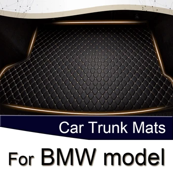 Постелки за багажник на Автомобил, Подходящи за BMW X1 X2 X3 X4 X5 X6 iX3 IX i3 5/7 серии (2006-2023) Водоустойчив Килими За багажника Карго Подложка