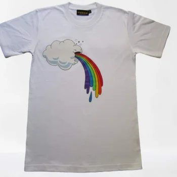 Природа, Облак, Блевотина, Раднево, Забавни Графити, Климата, Времето, Тениска от 100 мек памук в стила на Banksy