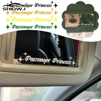 Пътнически Етикети Star Princess На огледалото за кола, Украса на Огледалото за обратно виждане, Vinyl стикер за кола, Аксесоари за интериора