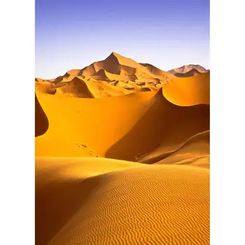 Пясъчна Вълни Фотофон За Пустинята Винил Плат Сладък Фон за Деца Детски Портрет Природа Photobooth Реквизит За Снимки