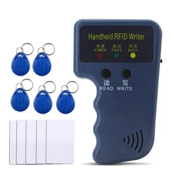 Ръчно Флипер Zero RFID восъчни четец 125 khz EM4100 Копирна машина Писател програмист T5577 Презаписваем ID ключодържатели EM4305 Етикети