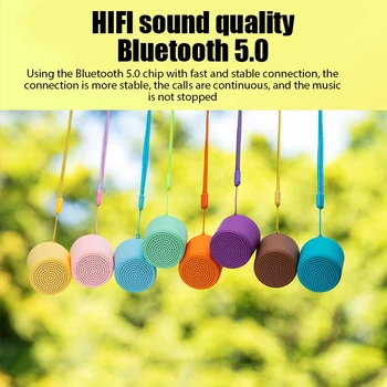 Слушалка Bluetooth, Преносим Външен Високоговорител, Безжична Мини-колона, 3D Стереомузыка, Бас блок съраунд звук, Микрофон