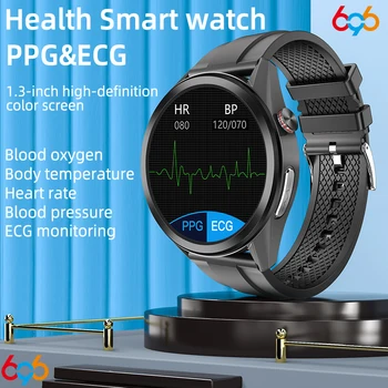 Смарт часовници ECG ТОЧКИ За мъже и жени, показва, електрокардиограма, температурата на тялото, честотата на сърдечните съкращения, следи кръвното налягане, умни часовници за фитнес