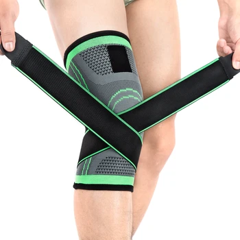 Спортна Компресиране Защита на коляното Компресиране Еластична защита на коляното Поддръжка на оборудване за фитнес Защита на коляното за джогинг Баскетбол
