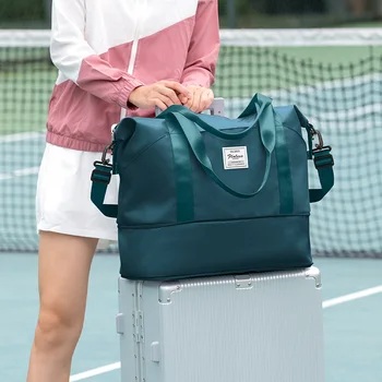 Спортни чанти за фитнес, Многофункционална чанта Сгъваема чанта за багаж Преносима чанта през рамо Чанта за обувки XA147B
