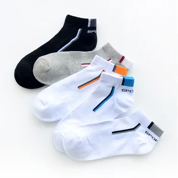 Спортни чорапи Мъжки Чорапи Еластична Форма За Тийнейджъри Къси Чорапи Костюм за целия Сезон Нескользящие Силни Мъжки Чорапи Calcetines Трикотаж носочные на Продукта