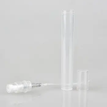 спрей от прозрачен пластмасов флакон за парфюм с обем 5 ml, Празен, 5 МЛ, Мини-контейнер за спирално опаковка за еднократна употреба, Спрей за парфюми LX2877