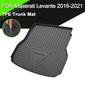 Тампон за заден капак на багажника на автомобил Maserati Леванте 2016-2021 TPE, водоустойчив нескользящие гумени аксесоари за товарни лайнери