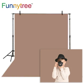 Фон Funnytree, фотофон сиво-кафяв цвят, детски монофонични коледен фон, декор, студийная фотография, фотография фотозоны.