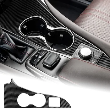 Централна конзола поставка за Чаши Тампон върху лентата за Стикер от въглеродни влакна За Lexus RX 2016 2017 2018 2019 Аксесоари