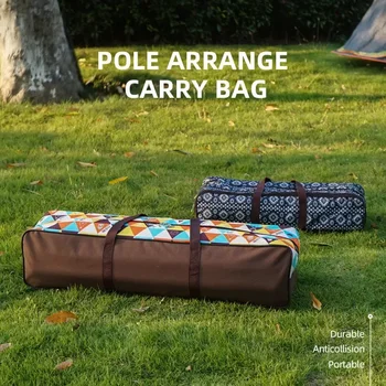 Чанта за съхранение на шест за навес, чанта за съхранение на маршируване консумативи, сгъваема маса и стол, чанта за съхранение на риболовни принадлежности, чанта за съхранение
