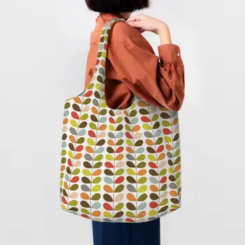 Чанта-тоут с многоствольным принтом Kawaii, чанта за пазаруване, Холщовая чанта за пазаруване, чанти Orla Kiely, чанти за снимки